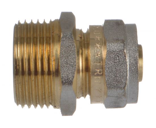 Патрубок Terma 3/4"x16 мм штуцер-цанга TRm 01013 35076 – изображение 3