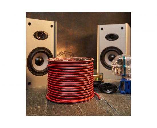 Акустический кабель REXANT ШВПМ 2х1,50 кв.мм, красно-черный, бухта 100 м 01-6106-3 – изображение 8
