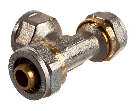 Тройник Terma 16x1/2x16 ц/г/ц 35603 