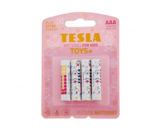 Батарейки Tesla AAA TOYS+ GIRL 4 шт. 8594183397825 