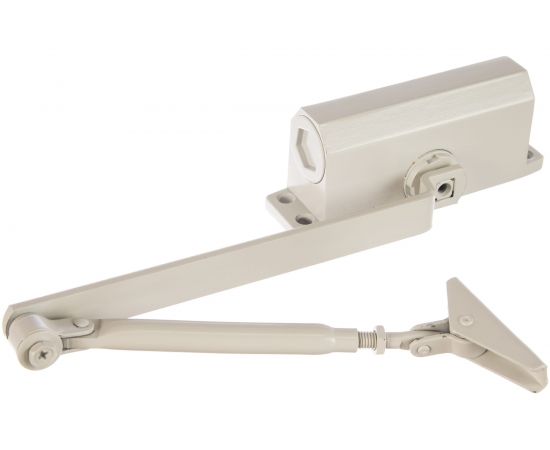 Дверной доводчик ЗУБР ПРОФЕССИОНАЛ для дверей массой до 40 кг, цвет белый 37911-50 