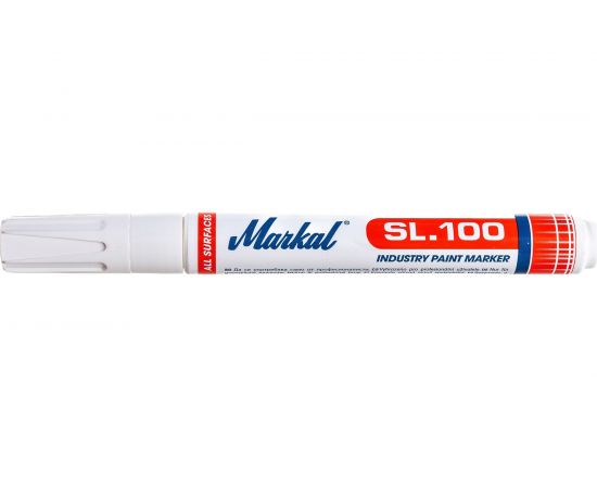 Маркер-фломастер Markal PAINT-RITER INDUSTRY MARKER SL100 WHITE / белый 31240120 