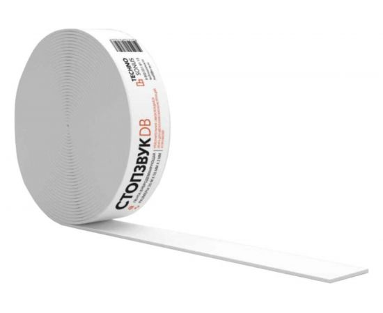 Уплотнительная лента ТехноСонус СтопЗвук DB (30 м; 50x2 мм) 1400400018 