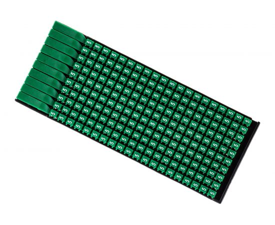 Маркер для кабеля DKC 0.5-1.5мм, символ ""5"", упаковка 200 штук MKF5S1 