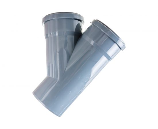 Тройник ПОЛИТЭК 110х110/45 град. 201145 – изображение 2