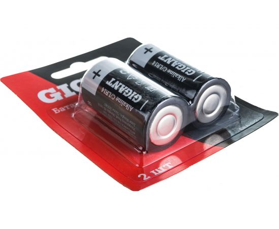 Батарейка Gigant Alkaline C/LR14 блистер 2 шт. GBA-С-2 – изображение 2