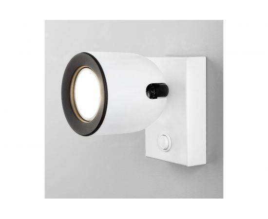 Настенный светильник Elektrostandard Ogma GU10 SW белый MRL 1009 a047855 – изображение 2