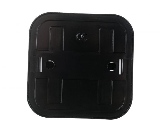 Розетка Bylectrica 1-местная ОУ, серия ПРАЛЕСКА, черный, РА16-255 черный – изображение 2