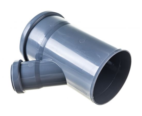 Тройник ПОЛИТЭК 110х50/45 градусов 201545 – изображение 2