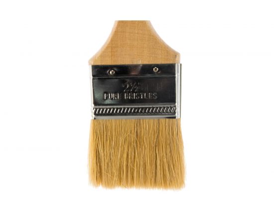 Кисть Суприм (флейцевая, натуральная щетина, деревянная рукоятка) 63мм Biber 31135 тов-002019 – изображение 2