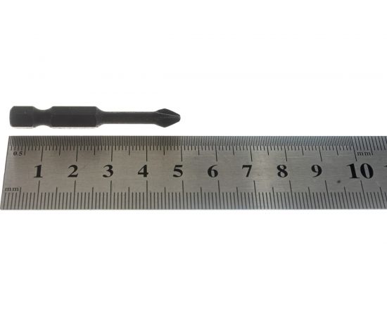 Бита IMPACT Torsion (Ph2; 50 мм) для ударного импульсного инструмента D.BOR D-ITA-PH02-050-005 – изображение 2