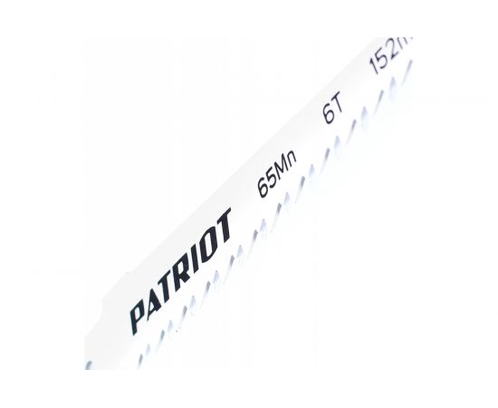 Полотно пильное по дереву (2 шт; 152х19х1.27 мм; 6TPI) для сабельной пилы PATRIOT 814010501 – изображение 2