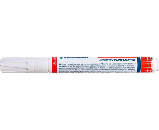 Маркер-фломастер Markal PAINT-RITER INDUSTRY MARKER SL100 WHITE / белый 31240120 – изображение 2