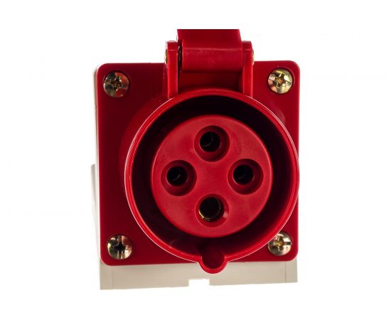 Стационарная наружная розетка ЭРА 114 3Р+РЕ 16А 380В IP44 Б0032875 – изображение 2