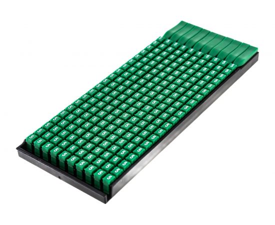 Маркер для кабеля DKC 0.5-1.5мм, символ ""5"", упаковка 200 штук MKF5S1 – изображение 2