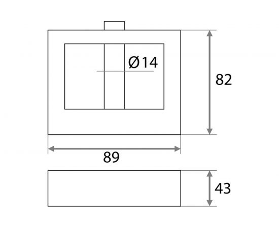Навесной замок Trodos ВС-KD-10-90 Box 210022 – изображение 2