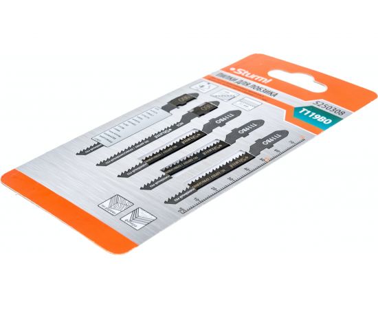 Пилки для лобзика T119BO (5 шт.) Sturm 5250308 – изображение 3