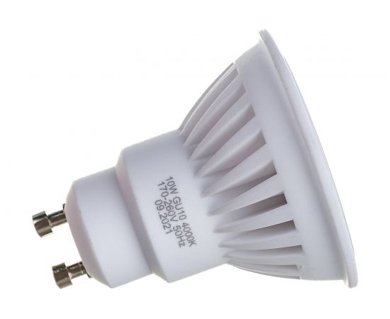 Светодиодная лампа VOLTEGA Софит GU10 4000К 10W Керамика 7073 – изображение 3