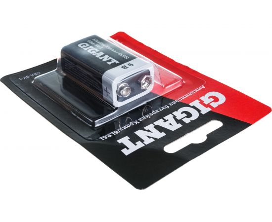 Батарейка Gigant Alkaline Крона/6LR61 блистер 1 шт. GBA-9V-1 – изображение 3