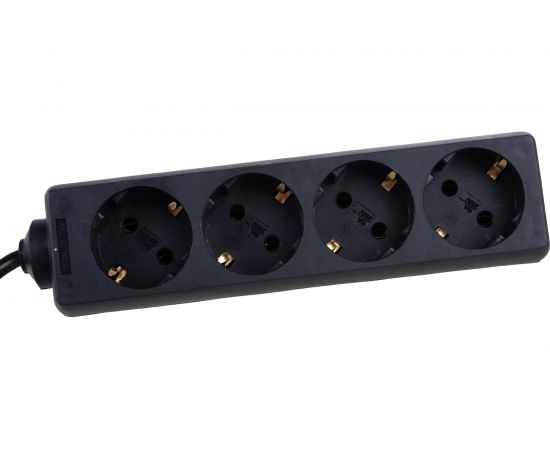 Удлинитель ExeGate ECE-4-1.8B 4 евророзетки с заземлением, 1.8м, черный 285810 – изображение 3