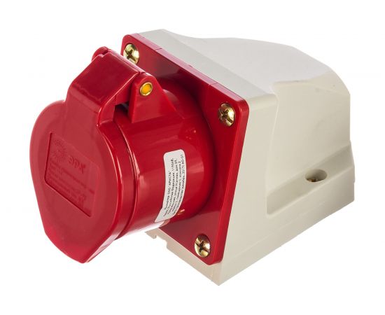 Стационарная наружная розетка ЭРА 114 3Р+РЕ 16А 380В IP44 Б0032875 – изображение 3