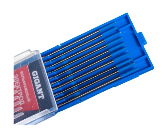 Электроды вольфрамовые WY-20-175 (10 шт; 1.6 мм; темно-синий; DC) Gigant TE-WY-1,6 – изображение 3