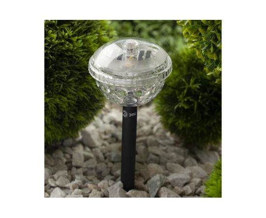 Садовый светильник ЭРА ERASF01232 Дискошар, на солнечной батарее 12/216 Б0044240 – изображение 3
