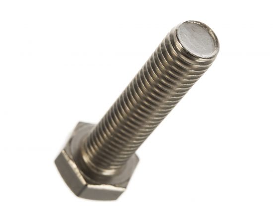 Болт с шестигранной головкой, с полной резьбой ЕВРОПАРТНЕР DIN 933 нержав. сталь, 12х50 мм, 2 шт. G2 1250 2 – изображение 3