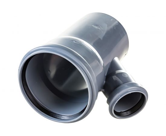 Тройник ПОЛИТЭК 110х50/45 градусов 201545 – изображение 3