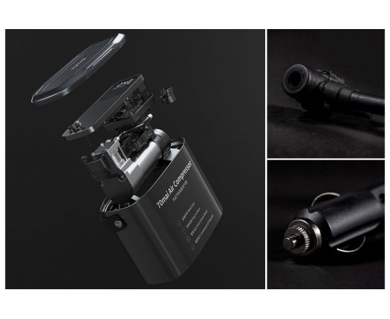 Пневматический насос-компрессор для подкачки шин и бытовых изделий 70mai Air Compressor Midrive Midrive TP01 – изображение 4