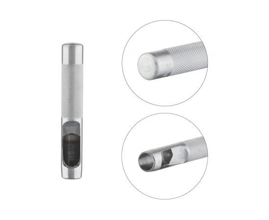 Набор просечек INTERTOOL 9 единиц, 3-12 мм HT-0239 – изображение 4