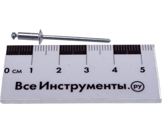 Алюминиевые заклепки Зубр Профессионал 3.2х8 мм, 50 шт. 313106-32-08 – изображение 4