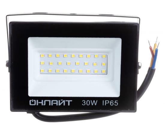 Светильник ОНЛАЙТ 82 922 OFL-30-6K-BL-IP65-LED-PROMO 82922 – изображение 4