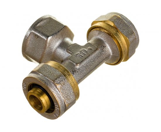 Тройник Terma 16x1/2x16 ц/г/ц 35603 – изображение 5