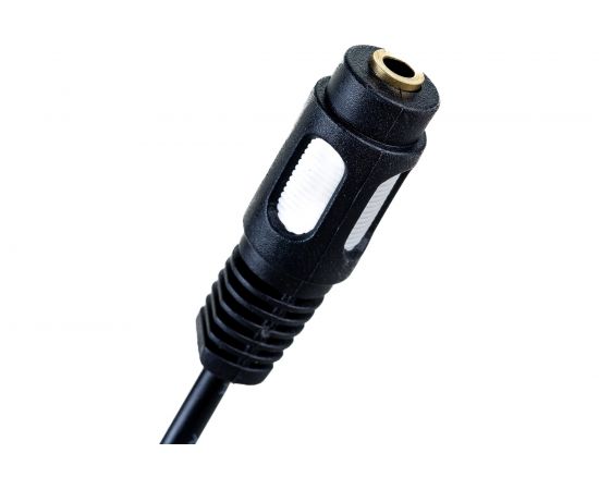 Шнур REXANT стерео 3,5 мм гнездо - стерео 3,5 мм штекер, длина 5 метров 17-4016 – изображение 5