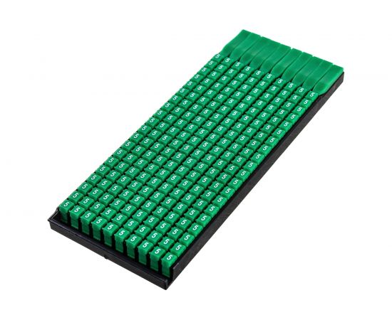 Маркер для кабеля DKC 0.5-1.5мм, символ ""5"", упаковка 200 штук MKF5S1 – изображение 6