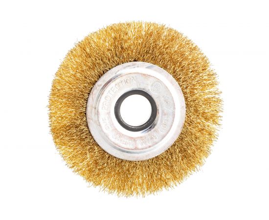 Щетка металлическая плоская (125х22 мм) для УШМ ON 20-07-125 