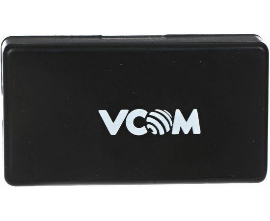 Соединительный бокс для витой пары VCOM UTP, категория 5e, 6 T568A/B, IDC: krone, черный NM211 