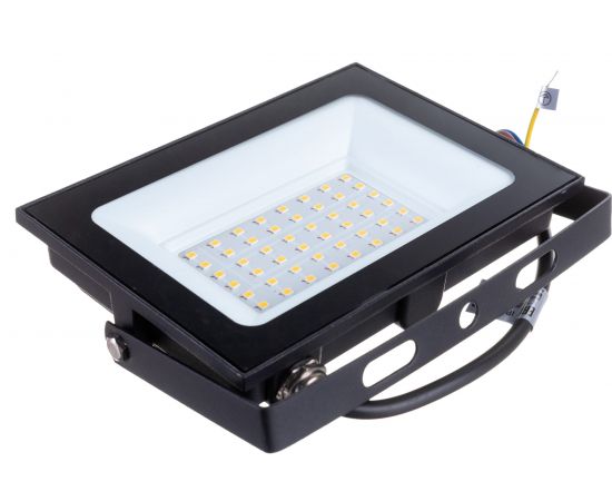 Светодиодный прожектор Uniel 50W 3000K IP65 200-250В BLACK ULF-F21 UL-00007733 