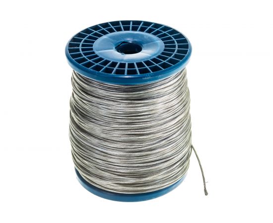 Стальной трос Метизный двор 1,5 мм DIN 3055, 200 м 4690441030313 