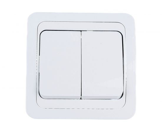 Выключатель IN HOME 2кл CLASSICO белый 2023 4680005959860 