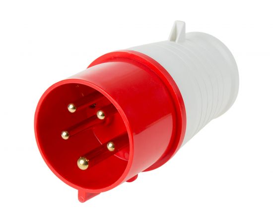 Вилка REXANT 025 переносная 3Р+РЕ+N 32А 380В IP44 11-8905 