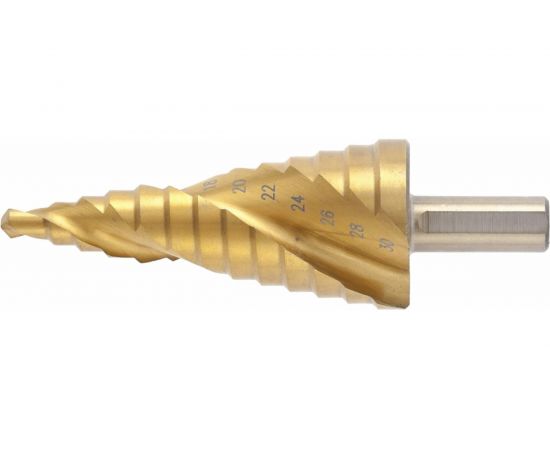 Сверло ступенчатое 6-30 мм, HSS-TIN Gigant GT-161 – изображение 13