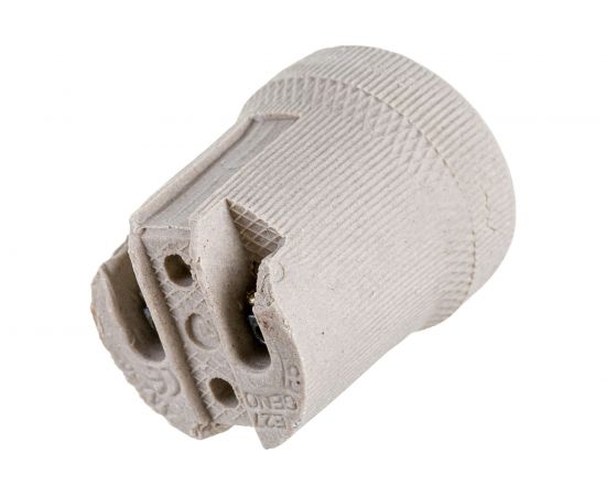 Подвесной керамический патрон IEK, Пкр27-04-К43 Е27, индивидуальный пакет, EPC10-04-02-K01 – изображение 2