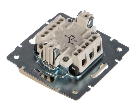 Проходной выключатель с подсветкой LEZARD RAIN крем 703-0388-114 – изображение 2