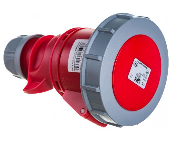 Кабельная розетка PCE 32А 400V 3P+N+E IP67 2252-6 – изображение 2