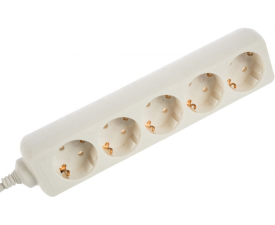 Удлинитель Navigator, NPE-S-05-500-E-3x0.75, с/з, 5 гнезд, 5м 71556 – изображение 2