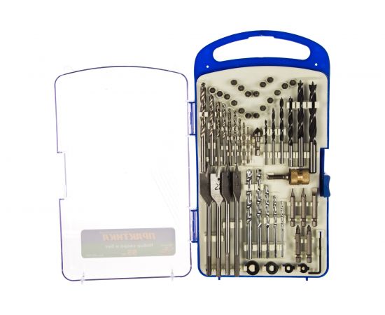 Набор бит и сверл DIY (55 предметов) ПРАКТИКА 031-723 – изображение 2
