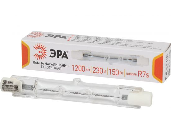 Галогенная лампа ЭРА J78-150W-R7s-230V, J78, 150Вт, нейтральный, R7s Б0048492 – изображение 2