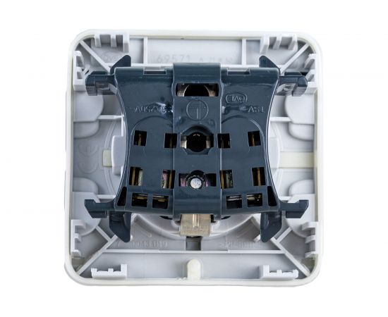 Механизм розетки Legrand 1-м СП Plexo с защитной крышкой IP55 серый Leg 069571 153362 – изображение 2